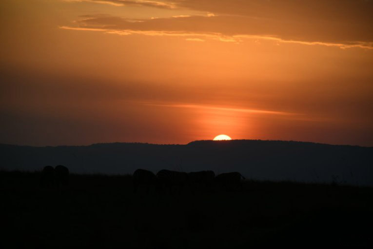 Sunset Masai Mara Kenya