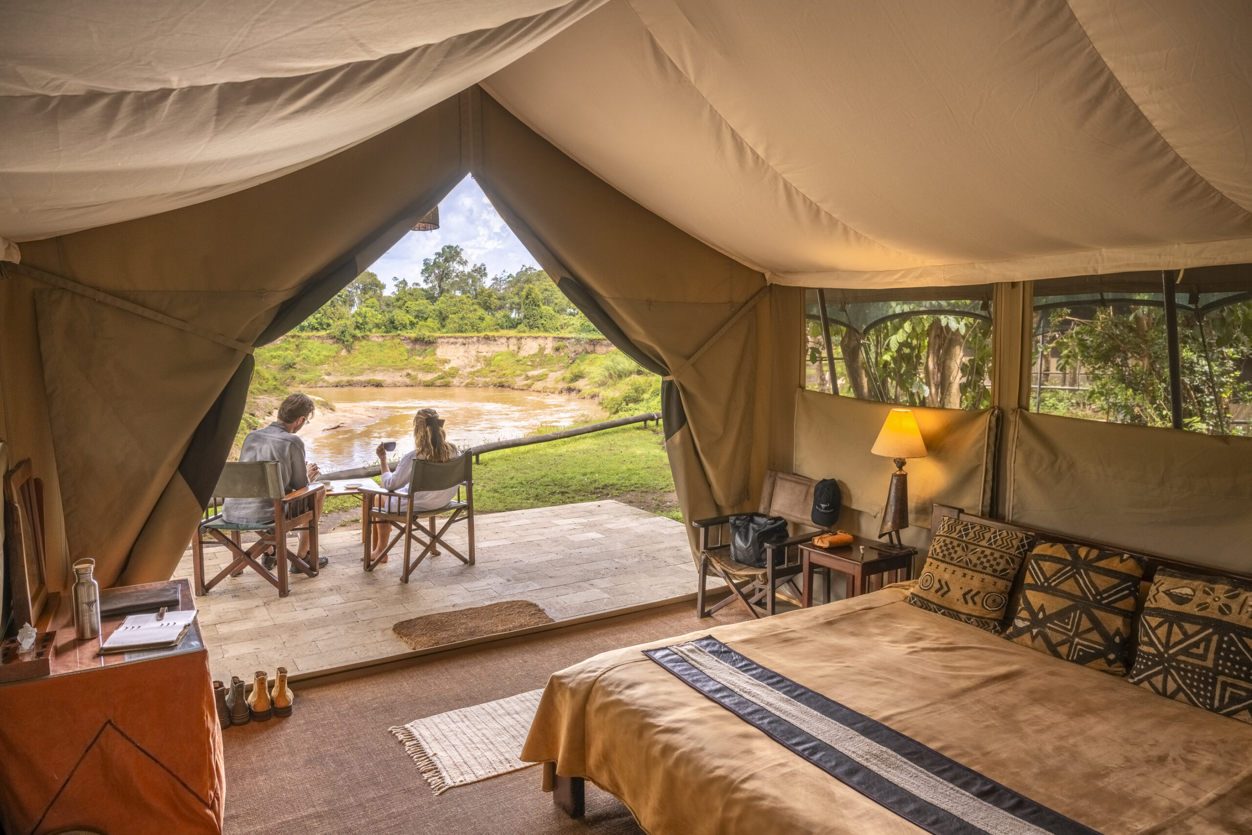 Governors' Camp Tent