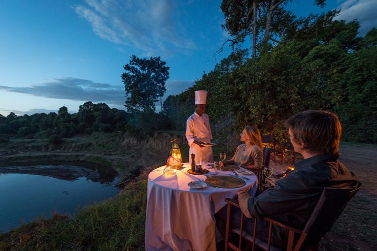 Bush Dining - masai Mara