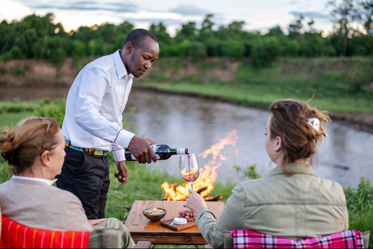 Bush Dining - masai Mara